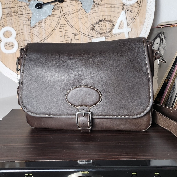 COACH Brown Leather Bag - Picture 1 of 6